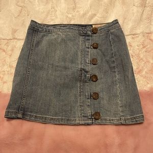 Wish List Jeans Skirt Size S